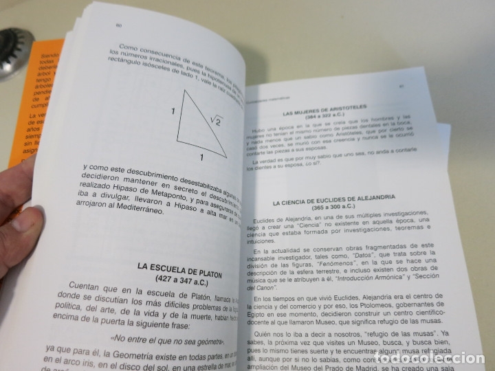 Libros de segunda mano de ciencias: JOS&Eacute;-CASTOR JUNQUERA V&Aacute;ZQUEZ. La sonrisa matem&aacute;tica - Foto 7