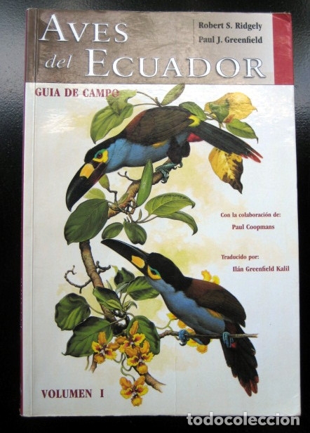 Aves Del Ecuador Guia De Campo Volumen I 1 D Comprar Libros