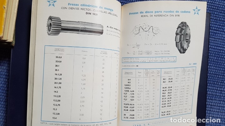 Libros de segunda mano de ciencias: Cat&aacute;logo de fresas. Herramientas de corte y precisi&oacute;n IZAR - Foto 3