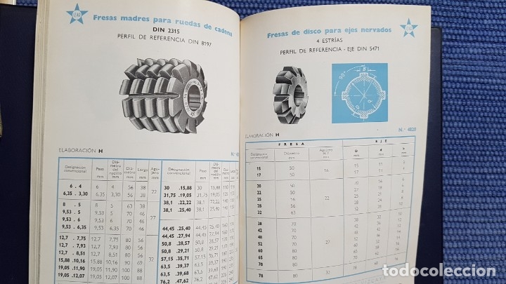 Libros de segunda mano de ciencias: Cat&aacute;logo de fresas. Herramientas de corte y precisi&oacute;n IZAR - Foto 4