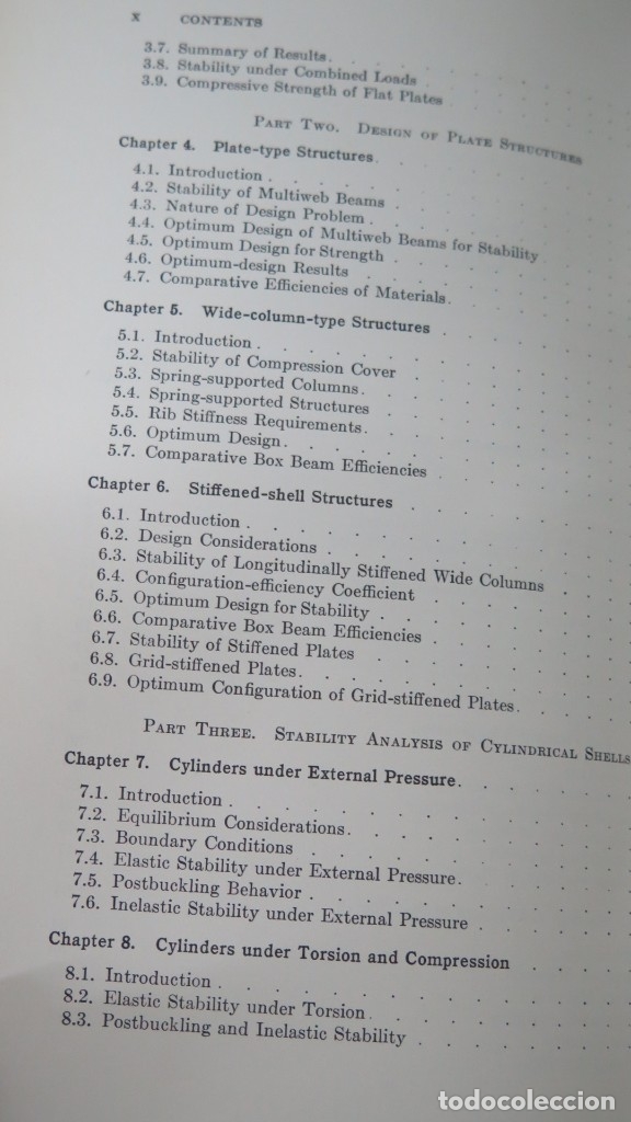 Libros de segunda mano de ciencias: 1962.- INTRODUCTION TO STRUCTURAL STABILITY THEORY. G. GERARD - Foto 3