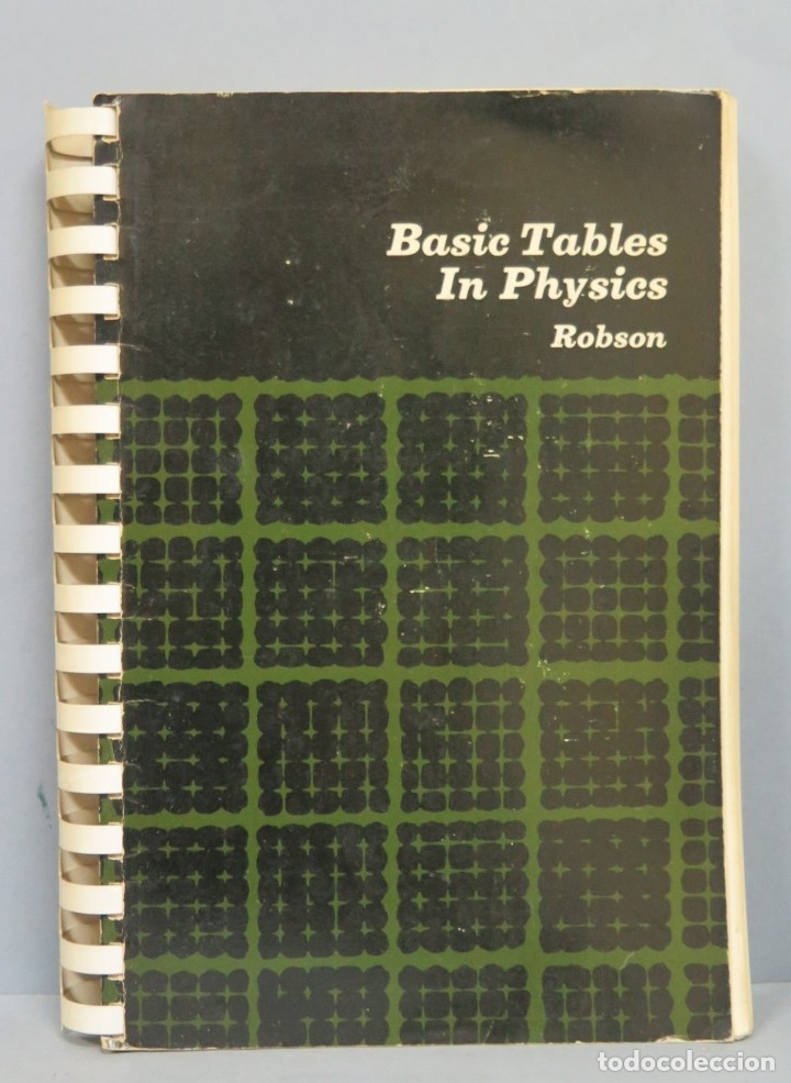 Libros de segunda mano de ciencias: BASIC TABLES IN PHYSICS. ROBSON - Foto 1