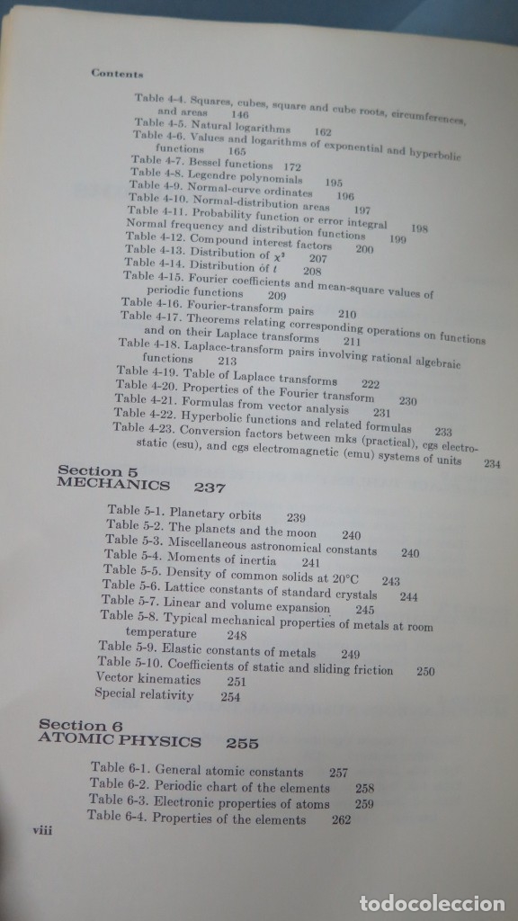 Libros de segunda mano de ciencias: BASIC TABLES IN PHYSICS. ROBSON - Foto 3