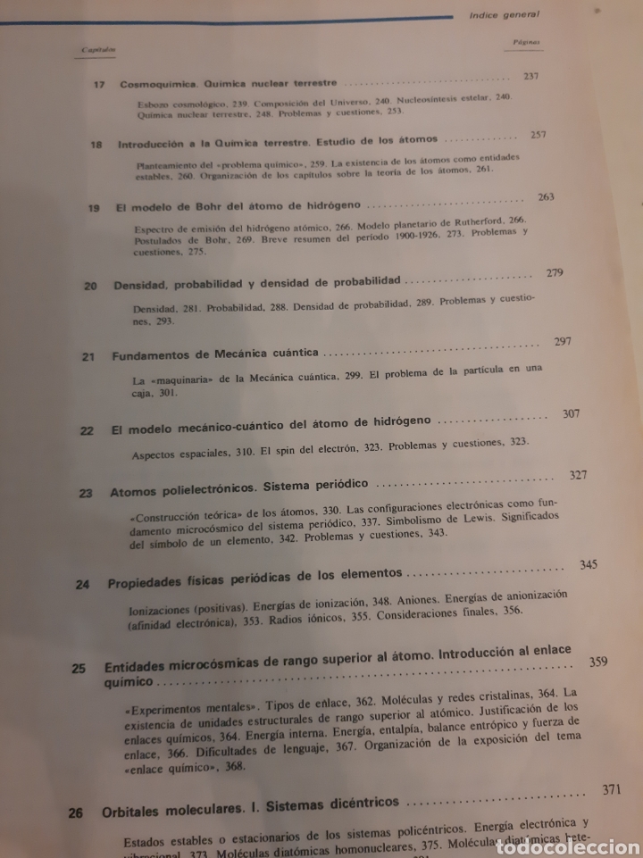 Libros de segunda mano de ciencias: Quimica General J.Castells Alhambra 1981 - Foto 4