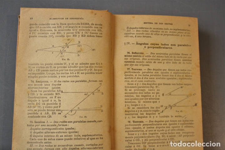Libros de segunda mano de ciencias: Elementos de Geometr&iacute;a. G. M. Bru&ntilde;o. Madrid 1918 - G. M. Bru&ntilde;o - Foto 3