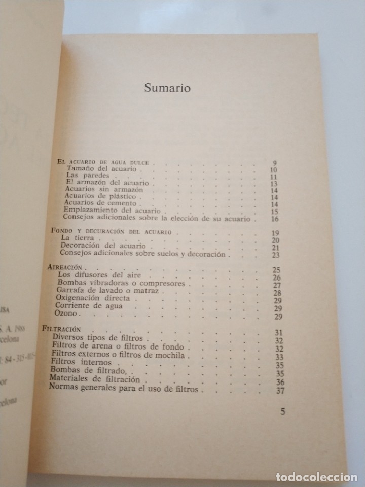 Libros de segunda mano: LA TECNICA DEL ACUARIO.- WALTER BIRKENER - Foto 2