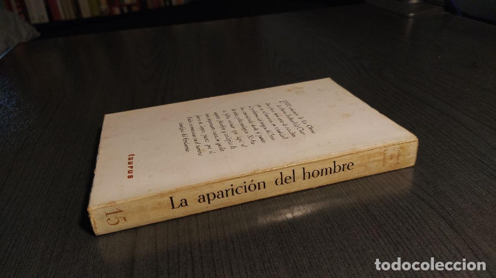 Libros de segunda mano: La Aparici&oacute;n Del Hombre;  Teilhard De Chardin -  Taurus - Foto 4