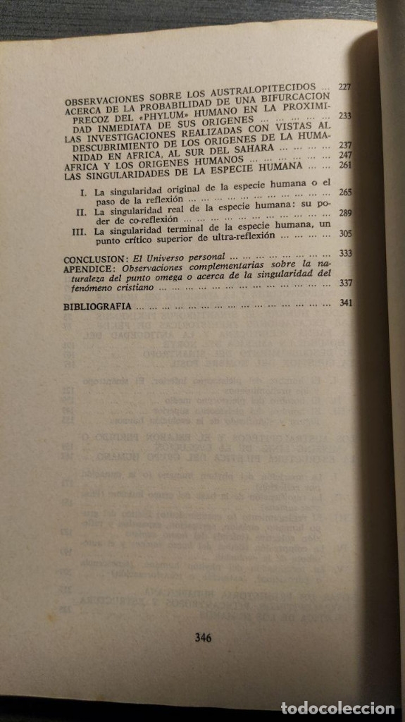 Libros de segunda mano: La Aparici&oacute;n Del Hombre;  Teilhard De Chardin -  Taurus - Foto 5