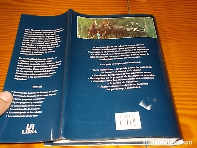 Libros de segunda mano: LA ENCICLOPEDIA DE LOS CABALLOS . JOS&Eacute;E HERMSEN . LIBSA . 2002 . - Foto 18
