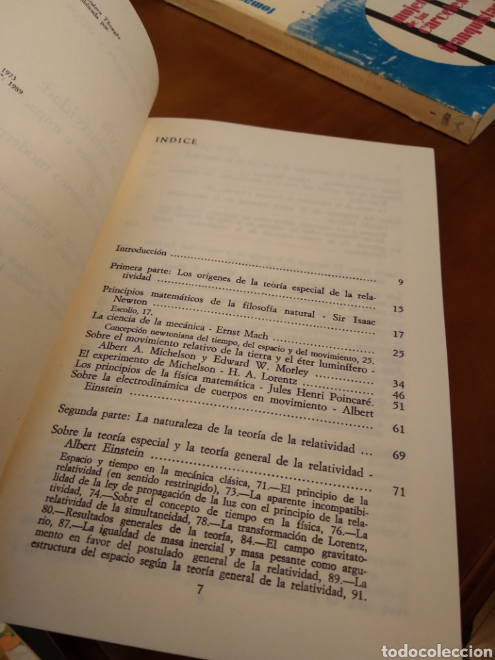 Libros de segunda mano de ciencias: LA TEOR&Iacute;A DE LA RELATIVIDAD. VV.AA EINSTEIN #2999 - Foto 3