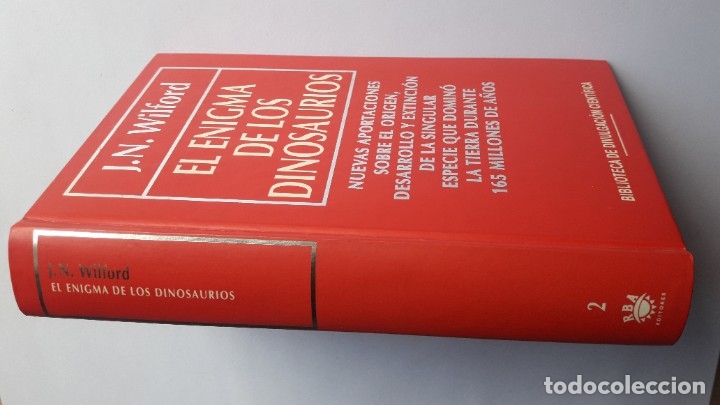 Libros de segunda mano: EL ENIGMA DE LOS DINOSAURIOS. J. N. WILFORD. Estado impecable. - Foto 3