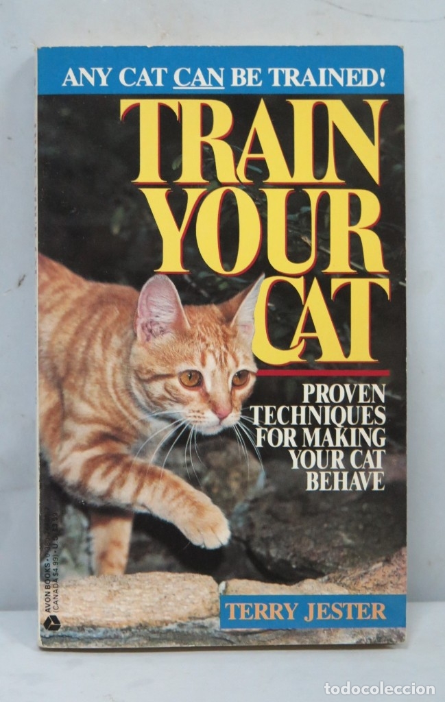 Libros de segunda mano: TRAIN YOUR CAT. TERRY JESTER - Foto 1
