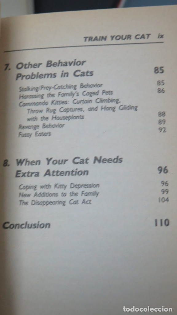 Libros de segunda mano: TRAIN YOUR CAT. TERRY JESTER - Foto 4