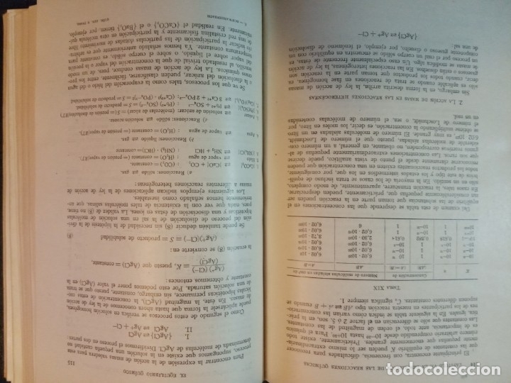 Libros de segunda mano de ciencias: QUIMICA GENERAL E INORGANICA- SCHWARZENBACH, G. - Foto 4