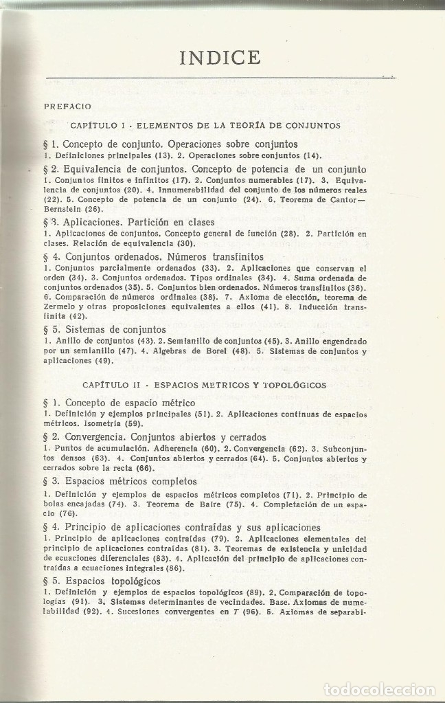 Libros de segunda mano de ciencias: Elementos de la teor&iacute;a de funciones y an&aacute;lisis funcional. 3a. Ed. Kolmog&oacute;rov. Editorial Mir. - Foto 3