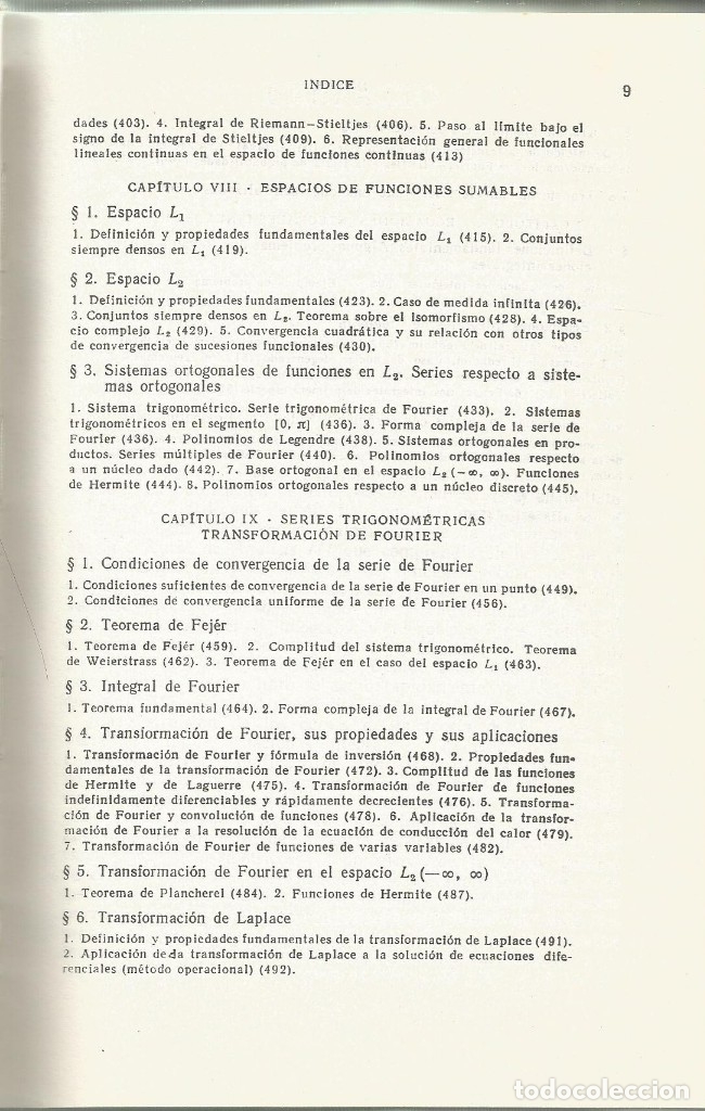 Libros de segunda mano de ciencias: Elementos de la teor&iacute;a de funciones y an&aacute;lisis funcional. 3a. Ed. Kolmog&oacute;rov. Editorial Mir. - Foto 4