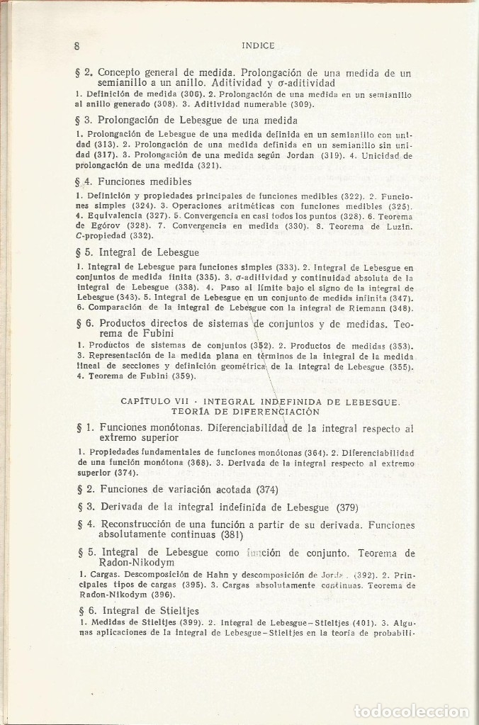 Libros de segunda mano de ciencias: Elementos de la teor&iacute;a de funciones y an&aacute;lisis funcional. 3a. Ed. Kolmog&oacute;rov. Editorial Mir. - Foto 5