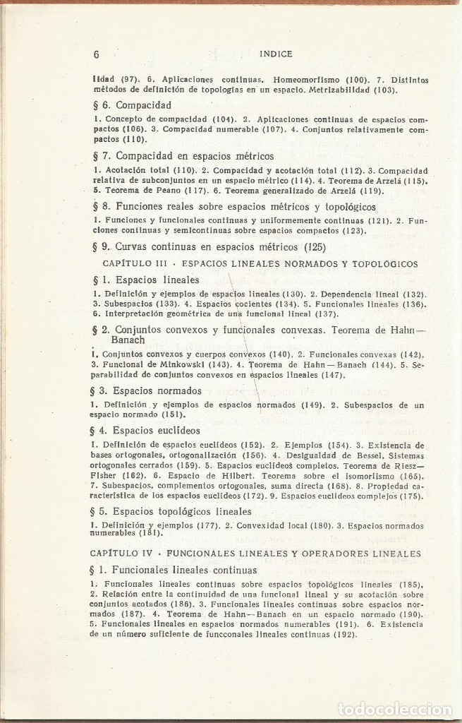 Libros de segunda mano de ciencias: Elementos de la teor&iacute;a de funciones y an&aacute;lisis funcional. 3a. Ed. Kolmog&oacute;rov. Editorial Mir. - Foto 6