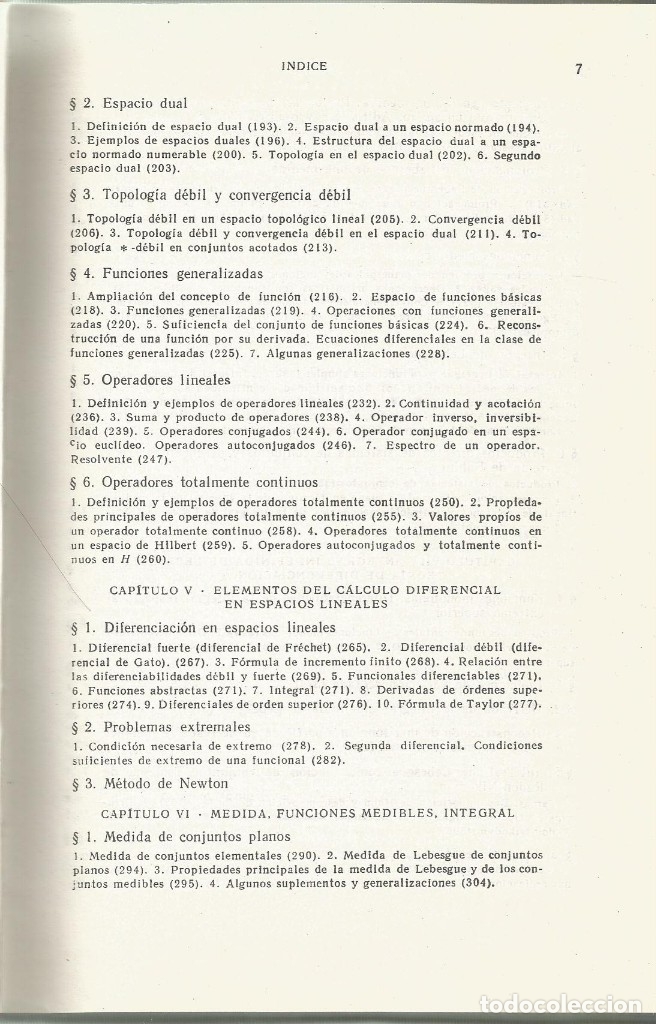 Libros de segunda mano de ciencias: Elementos de la teor&iacute;a de funciones y an&aacute;lisis funcional. 3a. Ed. Kolmog&oacute;rov. Editorial Mir. - Foto 7
