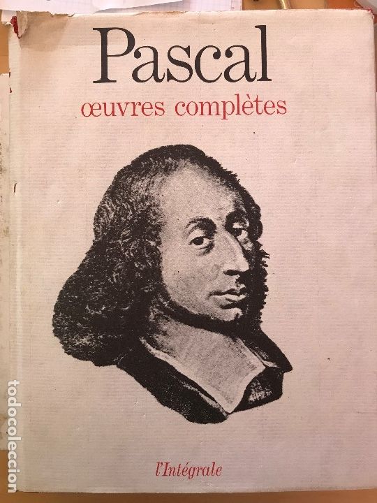 Libros de segunda mano de ciencias: OUVRES COMPLETES - BLAISE PASCAL 30 MAI 1963 - Foto 1