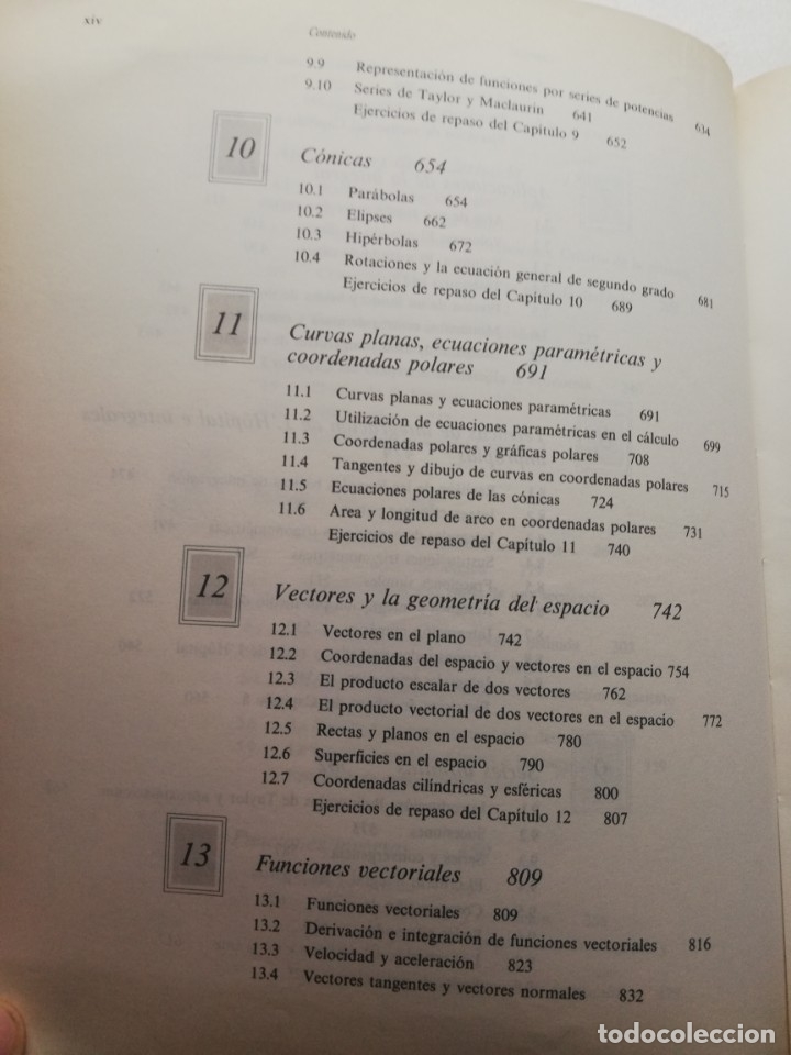 Libros de segunda mano de ciencias: C&aacute;lculo y geometr&iacute;a anal&iacute;tica - Larson-Hostetler - Foto 5
