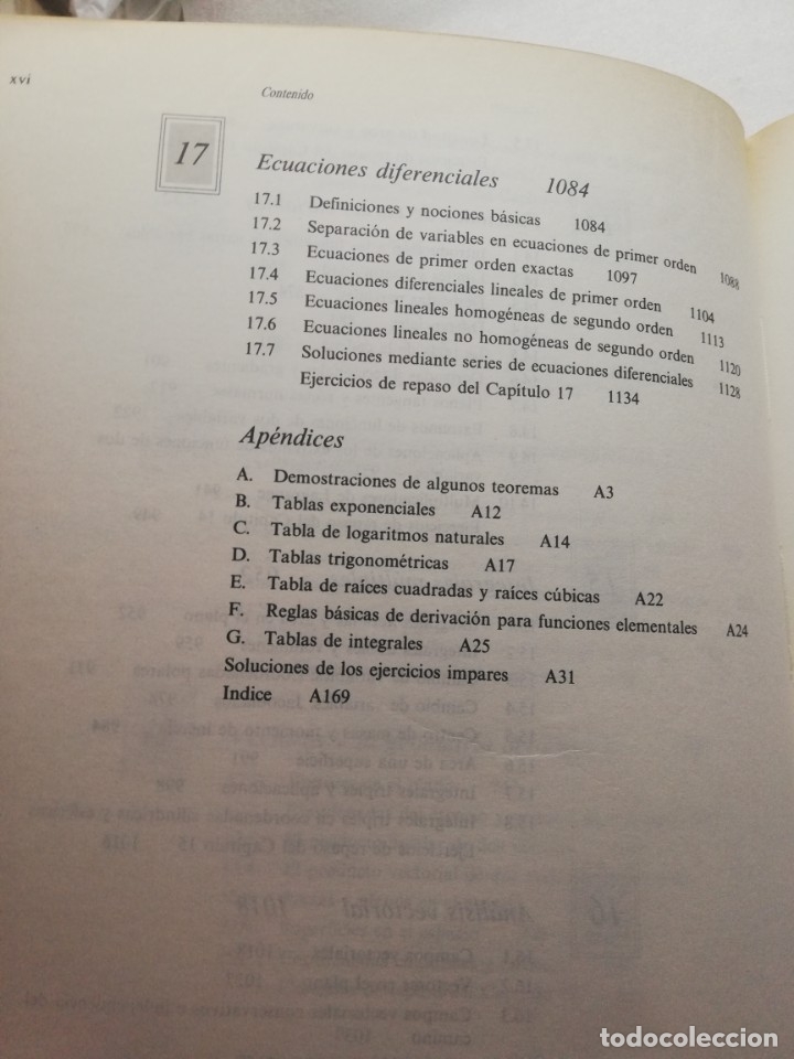 Libros de segunda mano de ciencias: C&aacute;lculo y geometr&iacute;a anal&iacute;tica - Larson-Hostetler - Foto 7