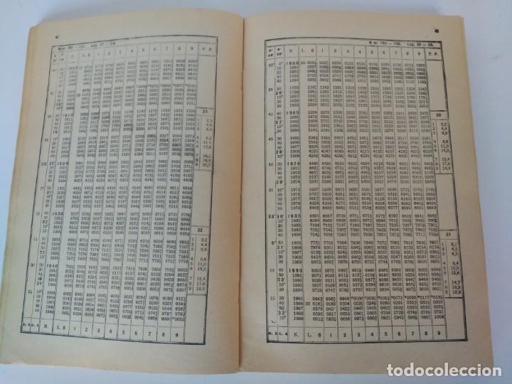 Libros de segunda mano de ciencias: Libro tabla de logaritmos Eusebio Snachez Ramos, 1962 - Foto 3
