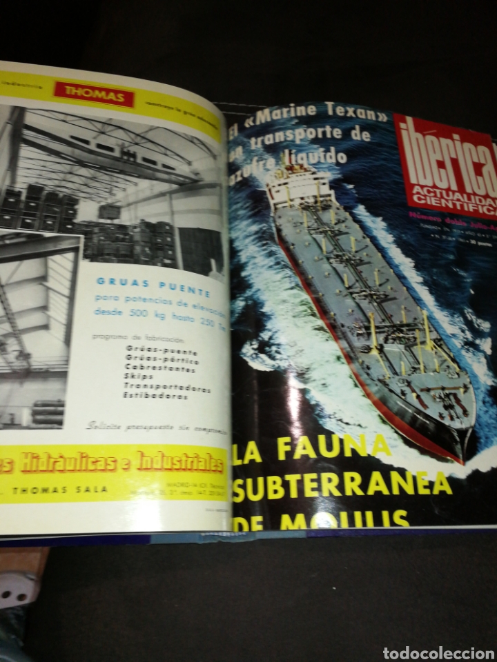 Libros de segunda mano de ciencias: IB&Eacute;RICA, LIBRO DE REVISTAS ACTUALIDAD CIENT&Iacute;FICA 1965. - Foto 7