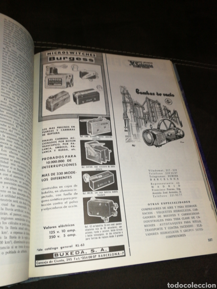 Libros de segunda mano de ciencias: IB&Eacute;RICA, LIBRO DE REVISTAS ACTUALIDAD CIENT&Iacute;FICA 1965. - Foto 8