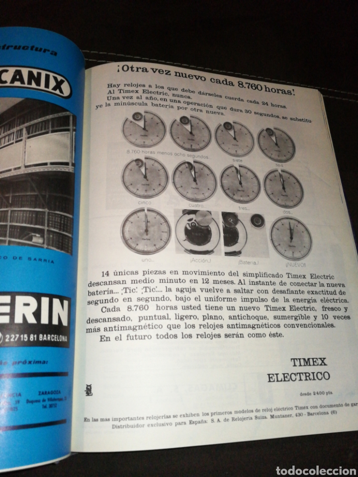 Libros de segunda mano de ciencias: IB&Eacute;RICA, LIBRO DE REVISTAS ACTUALIDAD CIENT&Iacute;FICA 1965. - Foto 10