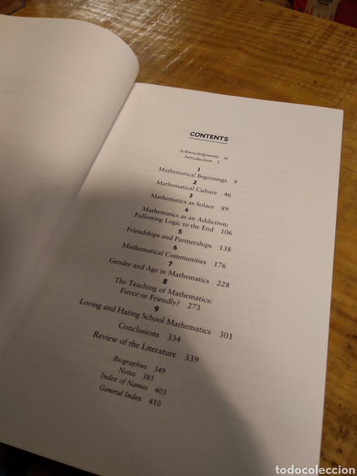 Libros de segunda mano de ciencias: LOVING + HATING MATHEMATICS. RUBEN HERSCH.VERA JOHN STEINER #3319 - Foto 3