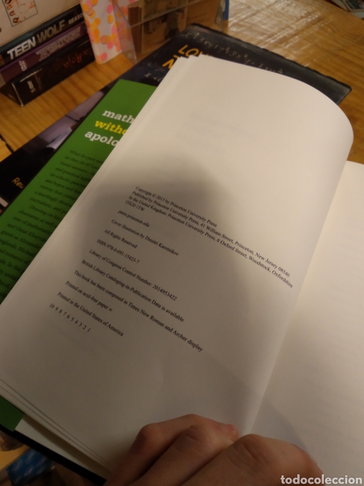 Libros de segunda mano de ciencias: MATHEMATICS. WITHOUT APOLOGIES. MICHAEL HARRIS #3318 - Foto 5