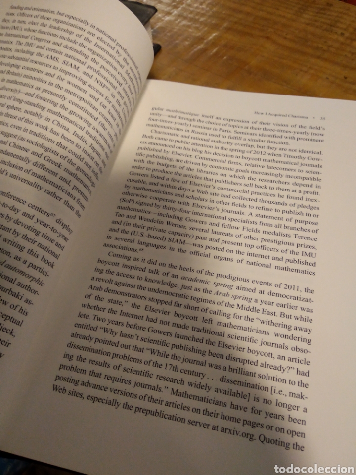 Libros de segunda mano de ciencias: MATHEMATICS. WITHOUT APOLOGIES. MICHAEL HARRIS #3318 - Foto 6