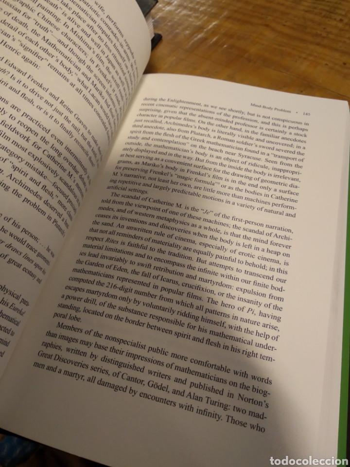 Libros de segunda mano de ciencias: MATHEMATICS. WITHOUT APOLOGIES. MICHAEL HARRIS #3318 - Foto 7