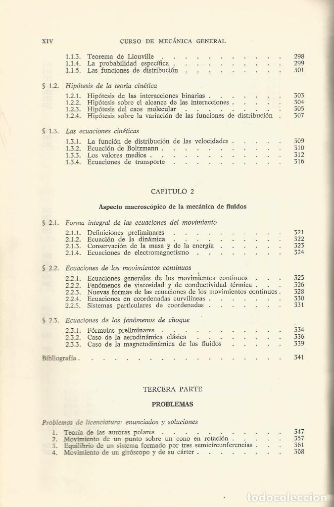 Libros de segunda mano de ciencias: Curso de mec&aacute;nica general. Henri Cabannes. - Foto 3