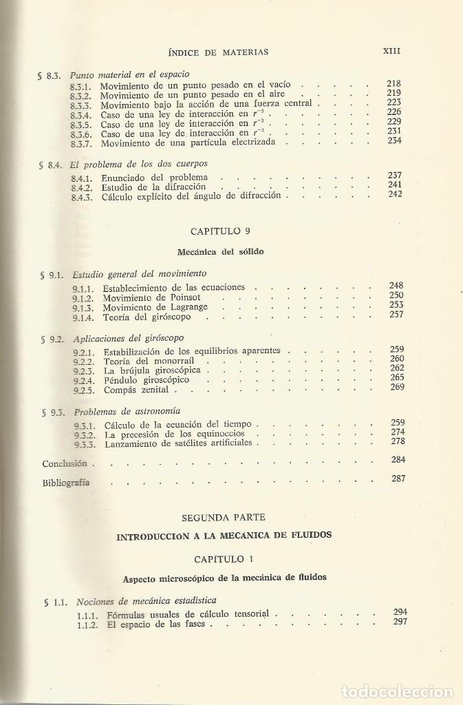 Libros de segunda mano de ciencias: Curso de mec&aacute;nica general. Henri Cabannes. - Foto 4