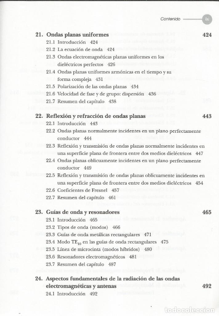 Libros de segunda mano de ciencias: Introducci&oacute;n al electromagnetismo. Zoya Popovic-Branko Popovic. - Foto 6