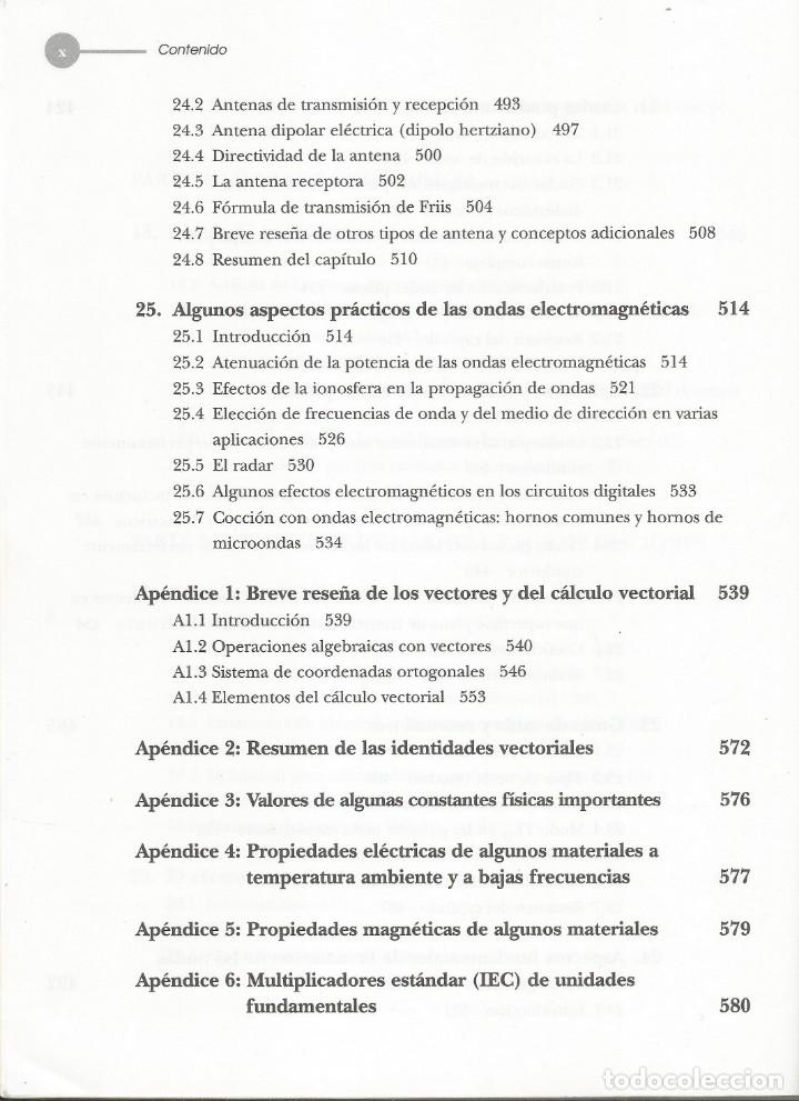 Libros de segunda mano de ciencias: Introducci&oacute;n al electromagnetismo. Zoya Popovic-Branko Popovic. - Foto 8