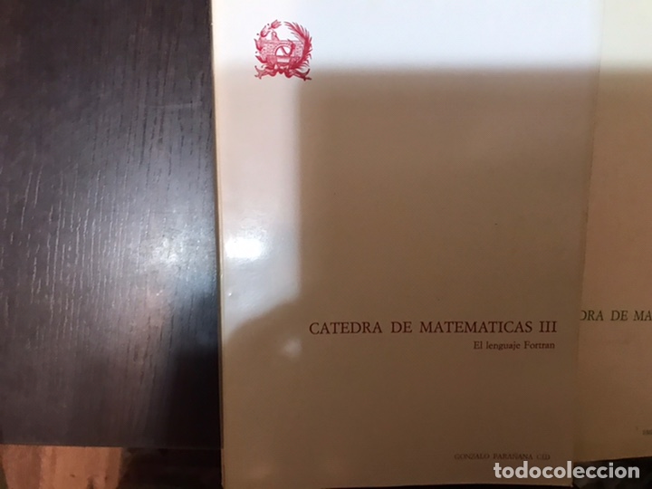 Libros de segunda mano de ciencias: C&aacute;tedra de matem&aacute;ticas. Emilio de la Rosa olives. A. Mendizabal. Cinco libros - Foto 4