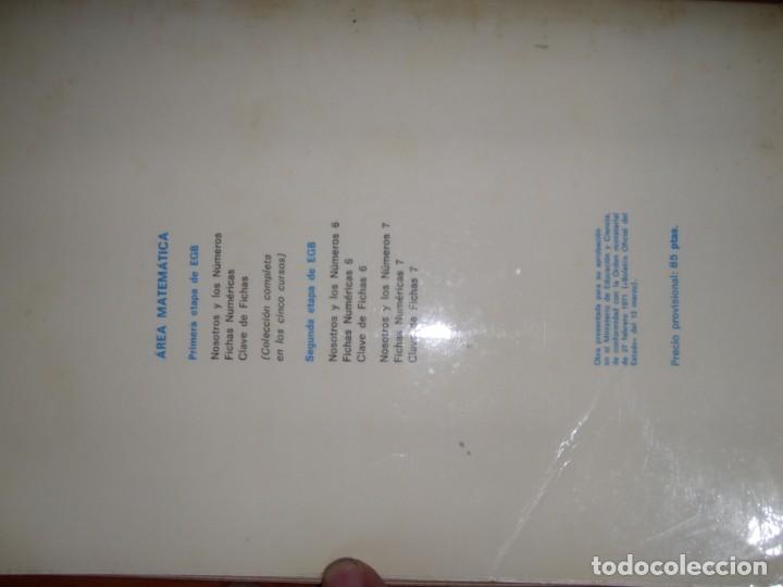 Libros de segunda mano de ciencias: LIBRO MATEM&Aacute;TICAS NOSOTROS Y LOS N&Uacute;MEROS ED LUIS VIVES 1973 - Foto 8