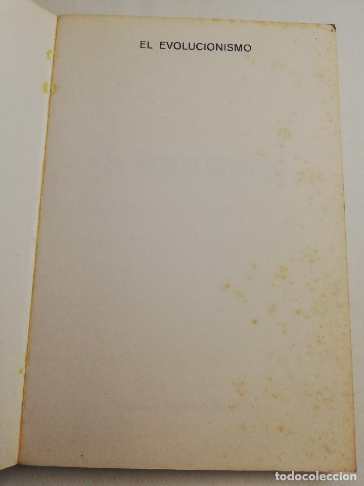 Libros de segunda mano: EL EVOLUCIONISMO (GIUSEPPE MONTALENTI) - Foto 2