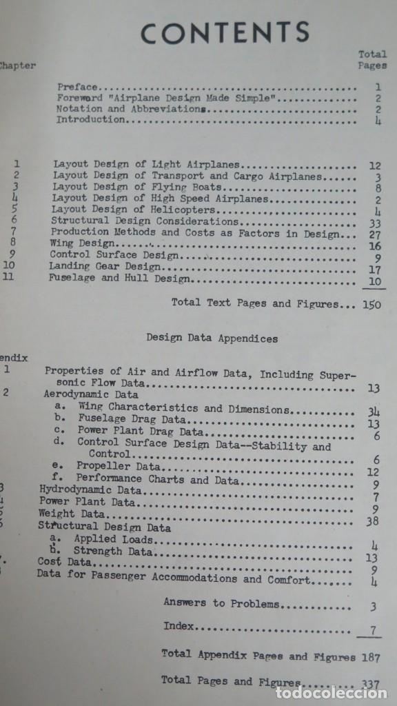 Libros de segunda mano de ciencias: Airplane Design. KARL D. WOOD - Foto 2