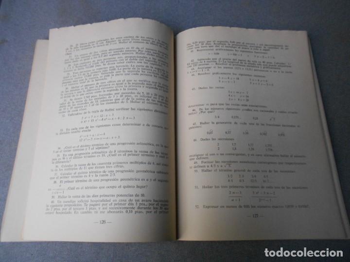 Libros de segunda mano de ciencias: MATEMATICA Y NOCIONES DE CALCULO COMERCIAL. - Foto 3