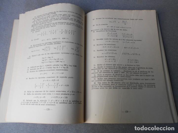 Libros de segunda mano de ciencias: MATEMATICA Y NOCIONES DE CALCULO COMERCIAL. - Foto 4