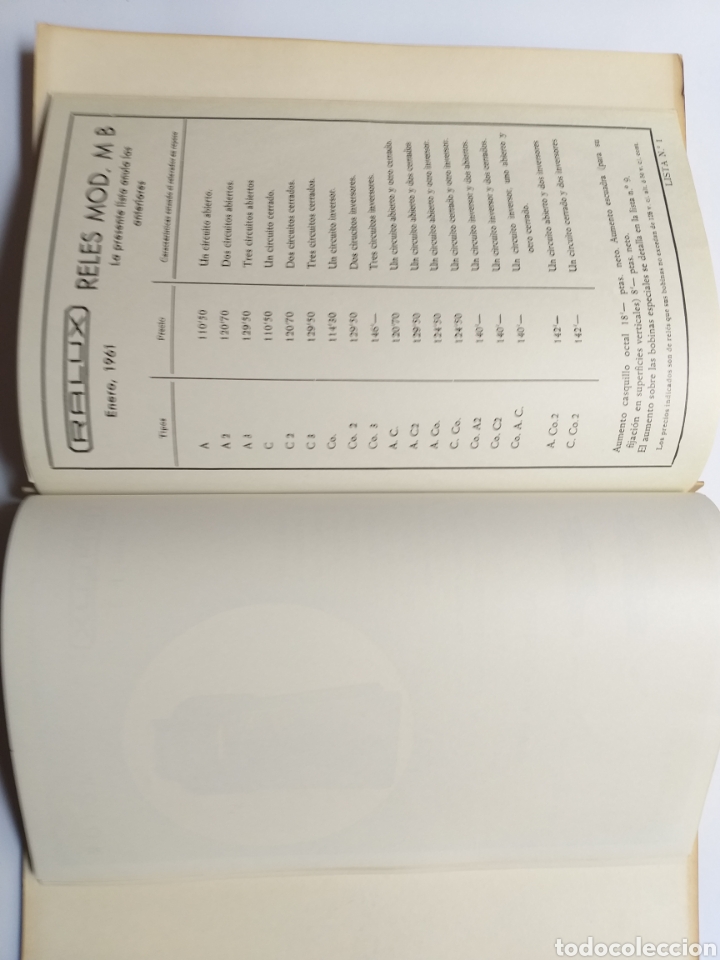 Libros de segunda mano de ciencias: Rel&eacute;s ,Cat&aacute;logo Ralux . . . Ciencia t&eacute;cnica - Foto 7
