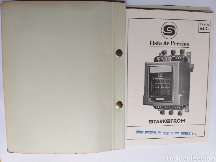 Libros de segunda mano de ciencias: Starkstrom . Cat&aacute;logo .Ciencia t&eacute;cnica industria - Foto 8