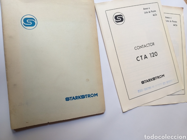 Libros de segunda mano de ciencias: Starkstrom . Cat&aacute;logo .Ciencia t&eacute;cnica industria - Foto 1