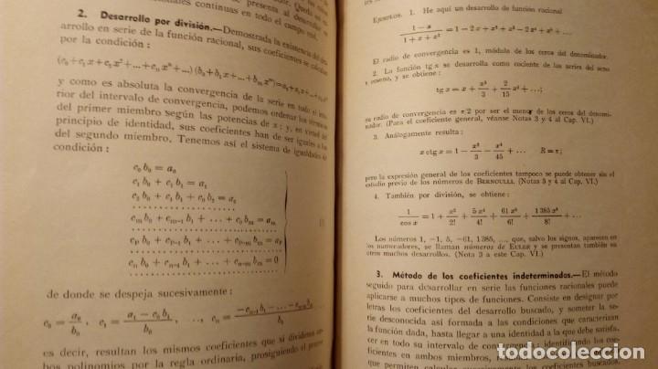 Libros de segunda mano de ciencias: Elementos de la Teor&iacute;a de Funciones, J. Rey Pastor, 1952 - Foto 4