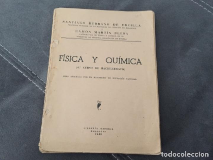 Libros de segunda mano de ciencias: F&iacute;sica y Qu&iacute;mica (4 curso de Bachillerato). - Foto 1