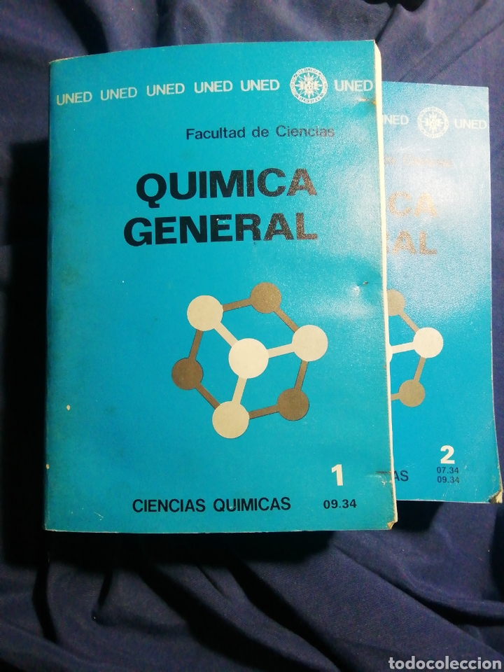 Second hand books of Sciences: QU&Iacute;MICA GENERAL 1Y2. SOLEDAD ESTEBAN SANTOS Y RAQUEL NAVARRO DELGADO. PRIMERA EDICI&Oacute;N 1983-84